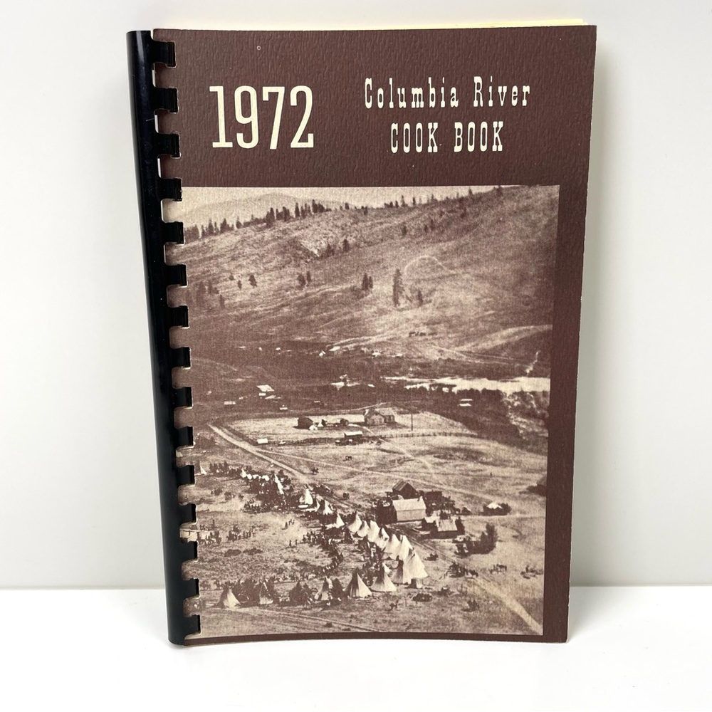 Columbia River Cook Book Vintage 1972